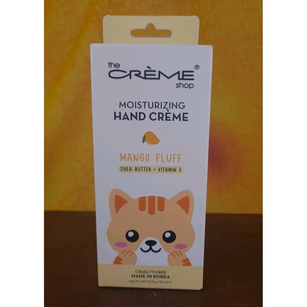 The‎ Creme Shop Mango Fluff Moisturizing Hand Creme Shea Butter Plus Vitamin E